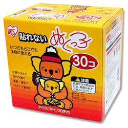 ぬくっ子 貼らないタイプ 30個入 [使い捨てカイロ]