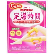 ホカロン 足湯時間 6枚入 [カイロ 足用]