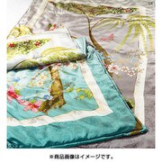真綿掛けふとん シングルロングサイズ（150×210cm） グリーン AB09201012