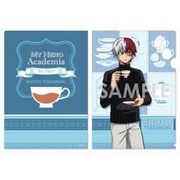 僕のヒーローアカデミア クリアファイル～お茶会～D.轟 焦凍 [キャラクターグッズ]