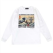 ウルトラ怪獣 浮世絵 ロンT WHT XL [キャラクターグッズ]