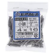 60-492 ステン ピアス小頭 D6サラ 4×16（100）