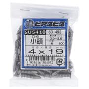 60-493 ステン ピアス小頭 D6サラ 4×19（100）