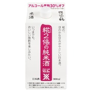 沢の鶴 米だけの酒 糀2倍の純米酒パック 10.5度 900ml [日本酒]