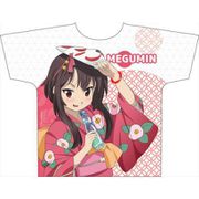 映画 この素晴らしい世界に祝福を！ 紅伝説 フルグラフィックTシャツ めぐみん 浴衣ver. [キャラクターグッズ]