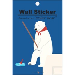 FS3410/WS アニマルウォールステッカー ホッキョクグマ [キャラクターグッズ]