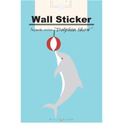FS3514/WS アクアチックウォールステッカー イルカショー [キャラクターグッズ]