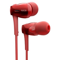 NeEXTRAシリーズ ハイレゾイヤホン レッド HP-NX20R