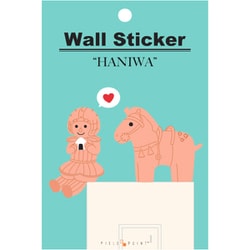 FS4903/WS 埴輪ウォールステッカー 挂甲武人と馬 [キャラクターグッズ]