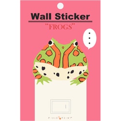 FS5002/WS カエルウォールステッカー ツノガエル [キャラクターグッズ]