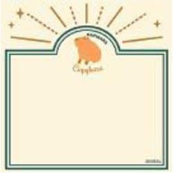 カピバラさん メモ帳 Amazon.co.jp: かわいい粘着メモ帳 カピバラ メッセージメモ N回
