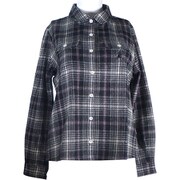 ウールチェックブラウス JT-FSW18 ブラック Lサイズ [アウトドア シャツ レディース]
