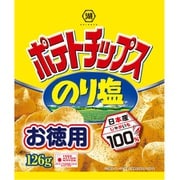 お徳用サイズ ポテトチップス のり塩 126G