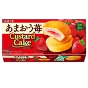 カスタードケーキ あまおう苺 6個