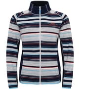 W Merino Fusion Jacket Concrete Sサイズ [スキー ミドルウェア レディース]