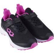 アンリミティブ S‐ライン 面ファスナータイプ UNLIMITIV S‐LINE F‐01‐F サイズ：22.5cm 2507490-BKPINK-22.5