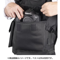 HAKUBA カメラマン用高機能ベスト GW-PRO RED カメラマンベスト L スタンドカラー仕様 KCV-GWR-L GW-PRO RED カメラマンベスト L - ハクバ写真産業