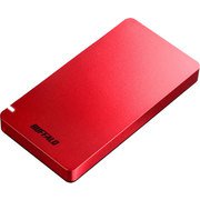 耐振動・耐衝撃 USB3.2(Gen2)対応 ポータブルSSD 480GB レッド PS4対応 SSD-PGM480U3-R