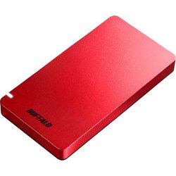 BUFFALO USB3.2 Gen2 ポータブルSSD Type-A＆C 1.0TB ホワイト SSD
