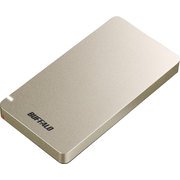 耐振動・耐衝撃 USB3.2(Gen2)対応 ポータブルSSD 960GB ゴールド PS4対応 SSD-PGM960U3-G