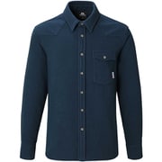 WOOL FLANNEL SHIRT 421846 N00 ネイビー Sサイズ [アウトドア シャツ メンズ]