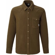 WOOL FLANNEL SHIRT 421846 O01 オリーブ XLサイズ [アウトドア シャツ メンズ]