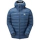 SKYLINE HOODED JACKET 415172 デニム XLサイズ [アウトドア ダウンウェア メンズ]