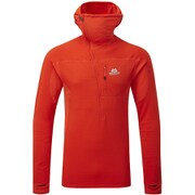 ECLIPSE HOODED ZIP TEE 411940 C40 カーディナルオレンジ Mサイズ [アウトドア カットソー メンズ]