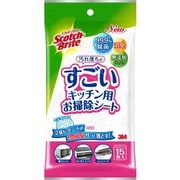 KCS-15 [スコッチ・ブライト 汚れ落ちがすごいキッチン用お掃除シート15枚]