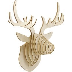 Wooden Art ki-gu-mi 鹿の壁飾り
