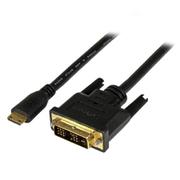 Mini HDMI - DVI-D変換ケーブル 1m オス/オス HDCDVIMM1M