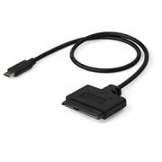 USB-C - SATA変換アダプタケーブル USB 3.1(10Gbps)準拠 2.5インチSATA SSD/HDD対応 USB31CSAT3CB