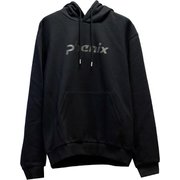 PHENIX LOGO HOODIE PS872KT32 BK Sサイズ [アウトドア　カットソー　メンズ]
