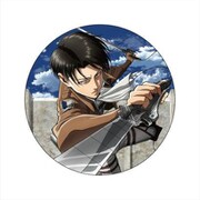 進撃の巨人 デカンバッジ リヴァイ attack ver. [キャラクターグッズ]