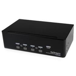4ポート デュアルDVI対応USB接続KVMスイッチ SV431DD2DUA