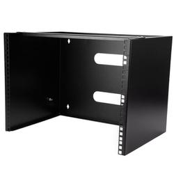 スチール製ラックマウントブラケット 19インチ/8U/奥行き305mm ラックマウント型ネットワーク機器対応 WALLMOUNT8