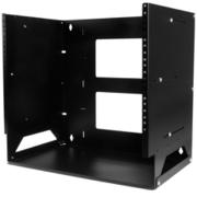 壁掛け型ウォールラック 8U 棚板付属 スチール製 WALLSHELF8U