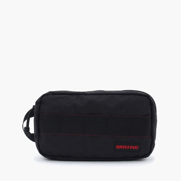 BRIEFING ブリーフィング  ONE ZIP POUCH MW BRM181611 BLACK [アウトドア系 ポーチ]