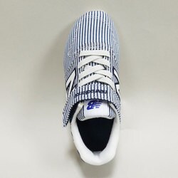 【美品】New Balance ネイビー ストライプ ベスト （サイズ6） BS-218 New Balance Boston New Balance(ニューバランス
