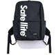 4618 BLACK/WHITE BIGSIZE PROPCUBE/TP FREE [カジュアルバッグ]
