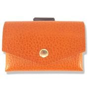 com-ono レザーウォレット ORANGE TINY-001