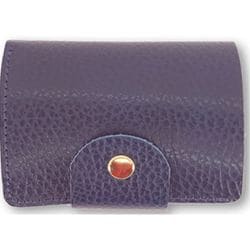 com-ono レザーウォレット NAVY TINY-002