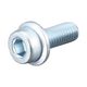 フランジ付キャップボルト ユニクロ M8X50 1ヶ 0900-082-40008