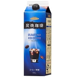 炭焼アイスコーヒー 無糖 1000ml