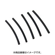 収縮チューブ 径3x70mm 汎用 黒 5個入り 0900-755-04001