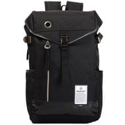 NBTC-37PBK/BK [DUALTEX フラップバックパック 黒/黒]