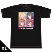可愛ければ変態でも好きになってくれますか？ Tシャツ 紗雪＆唯花＆瑞葉＆真緒 XLサイズ [キャラクターグッズ]