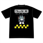 けものフレンズ ラッキービースト 型番不明・コマンド FOLLOW ME バックプリントTシャツ XL [キャラクターグッズ]