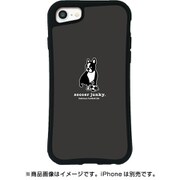 mksjp-set-678-blk [iPhone SE（第2世代）/8/7/6s/6 4.7インチ用 WAYLLY-MK サッカージャンキー パンディアーニ BK（ブラック）]