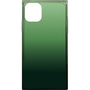 PEI14-TLS16-GR [iPhone 11 EYLE TILE スクエア型 TPU SOFT グラデーション GREEN]